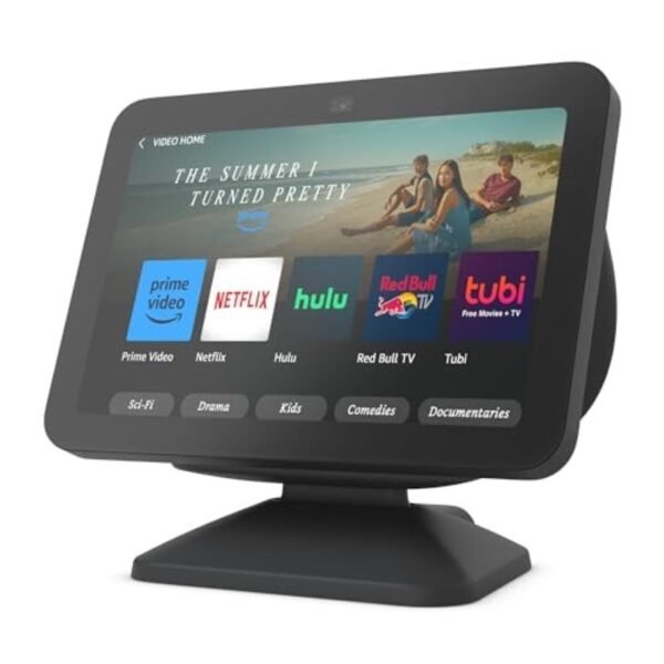 Amazon Adjustable Stand for Echo Show 8 (3rd Gen) with USB-C Charging Port ( Black) Amazon Adjustable Stand for Echo Show 8 (3rd Gen) with USB-C Charging Port ( Black)