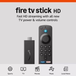 Amazon Fire TV Stick HD Streaming Device 8GB - Wifi 6 - 3rd Gen Amazon Fire TV Stick HD Streaming Device 8GB - Wifi 6 - 3rd Gen