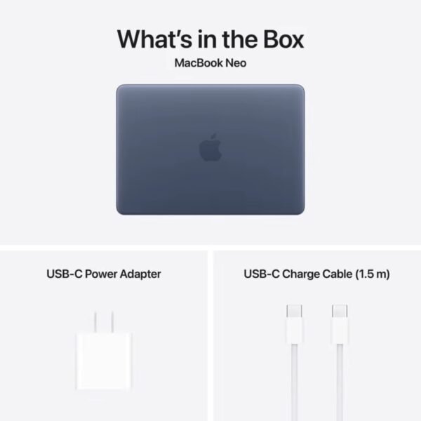 Apple MacBook Neo 13” - Apple A18 Pro chip - 8GB Memory - 512GB SSD - Indigo Apple MacBook Neo 13” - Apple A18 Pro chip - 8GB Memory - 512GB SSD - Indigo