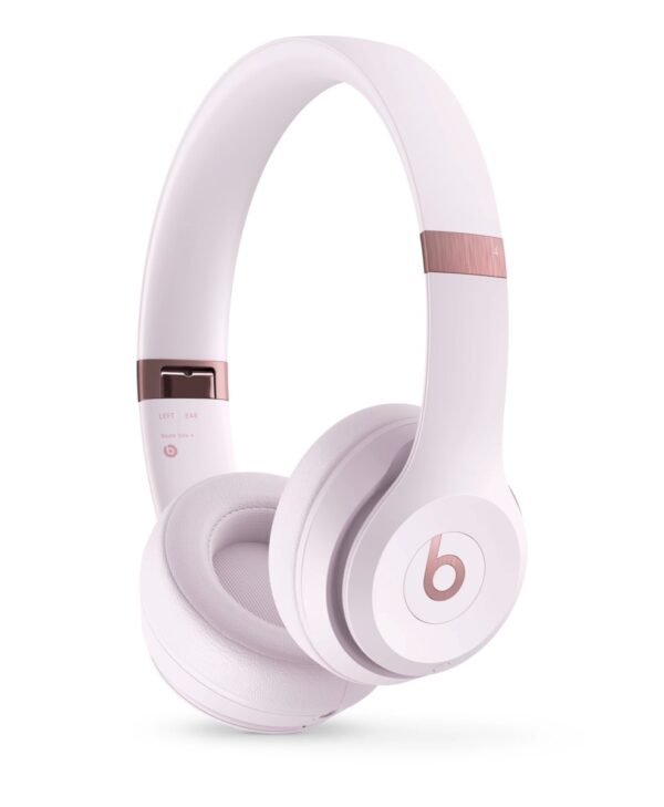 Beats Solo 4 Bluetooth Wireless On-Ear Headphones - Cloud Pink Beats Solo 4 Bluetooth Wireless On-Ear Headphones - Cloud Pink