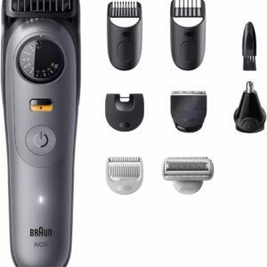 Braun Series 5 All-in-one 5510 Electric Shaver Trimmer - Moonstone Grey Braun Series 5 All-in-one 5510 Electric Shaver Trimmer - Moonstone Grey