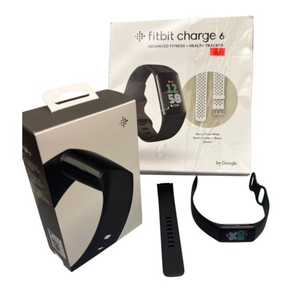 Fitbit Charge 6 Advanced Fitness & Health Tracker - Obsidian EU Fitbit Charge 6 Advanced Fitness & Health Tracker - Obsidian EU