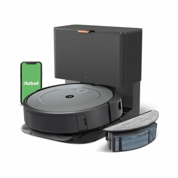 iRobot Roomba Combo i3+ (3574) Robot Vacuum & Mop – Self-Empty for Up to 60 Days, Clean by Room with Smart Mapping, Dual Multi-Surface Brushes for a Thorough Clean, Ideal for Homes with Pets iRobot Roomba Combo i3+ (3574) Robot Vacuum & Mop – Self-Empty for Up to 60 Days, Clean by Room with Smart Mapping, Dual Multi-Surface Brushes for a Thorough Clean, Ideal for Homes with Pets