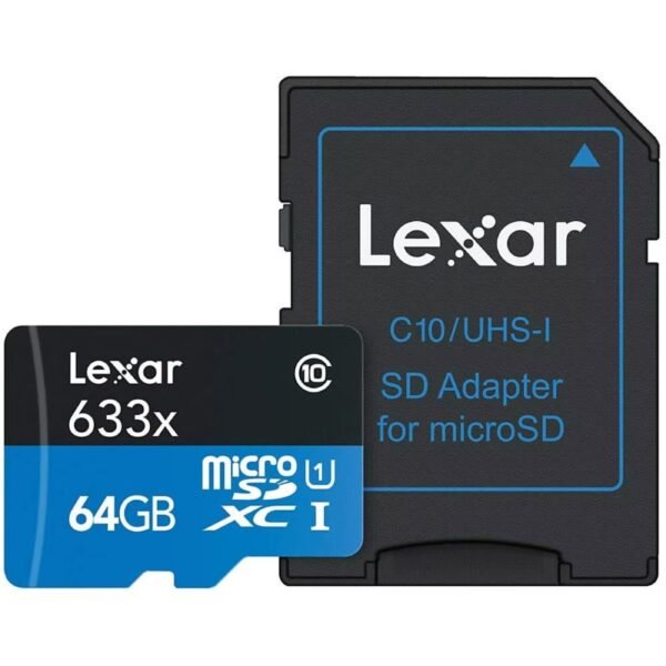 Lexar 64GB MicroSDXH UHS-I 633x