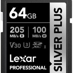 Lexar 64GB SDXC UHS-I Silver Plus Professional Lexar 64GB SDXC UHS-I Silver Plus Professional