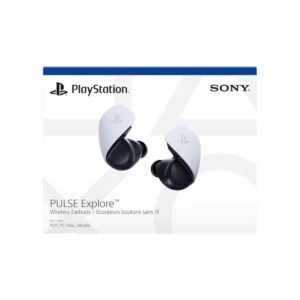 PlayStation PULSE Explore Wireless Earbuds with Charging Case, for PS5, White PlayStation PULSE Explore Wireless Earbuds with Charging Case, for PS5, White