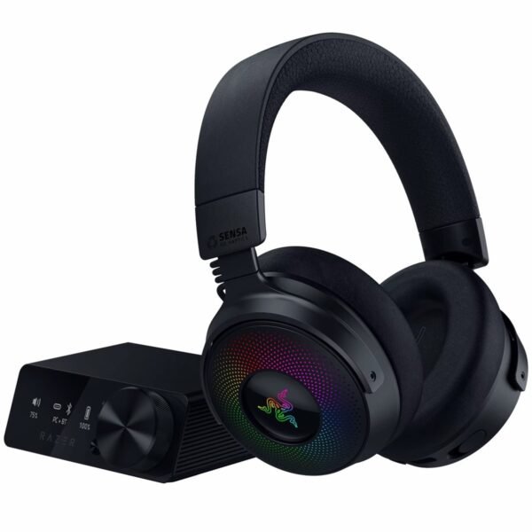 Razer Kraken V4 Pro Wireless Gaming Headset - OLED Control Hub Razer Kraken V4 Pro Wireless Gaming Headset - OLED Control Hub