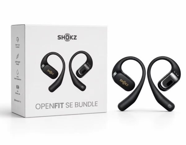 Shokz OpenFit Open-Ear True Wireless Earbuds - Black (SE Bundle - Includes Case) Shokz OpenFit Open-Ear True Wireless Earbuds - Black (SE Bundle - Includes Case)